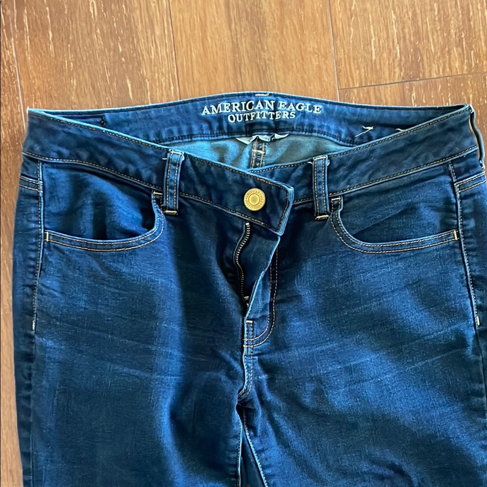 American Eagle Outfitters Women's Blue Jeans